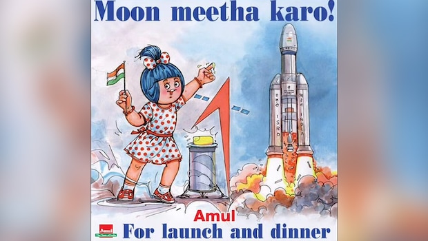 Proud Moment For Indians – How Amul Celebrated Chandrayaan-3’s Successful Launch