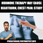 (GERD) Hormone Therapy May Cause Heartburn, Chest Pain: Study