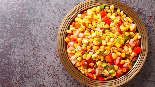 Monsoon Cravings Solved! Try This 15-Minute Corn Chaat And Thank Us Later